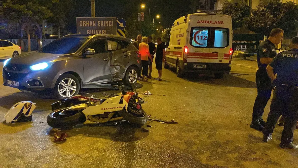 Ceyhan’da Motosiklet Kazası: Bir Ölü