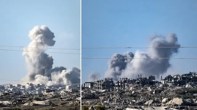 katil israil son 24 saatte gazzeye 170ten fazla hava saldirisi duzenledi bgW7QNmQ