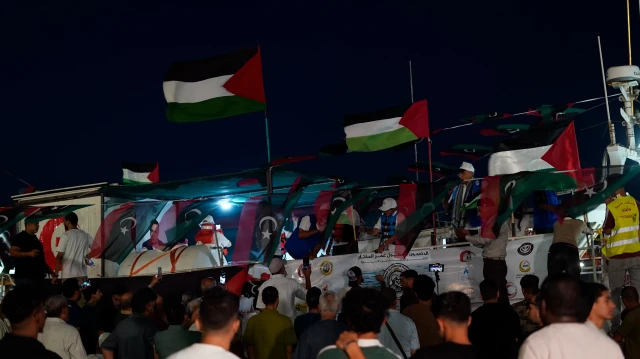 sumud filosuna bagli omer muhtar gemisi trablustan gazzeye dogru yola cikti Jjga36nv