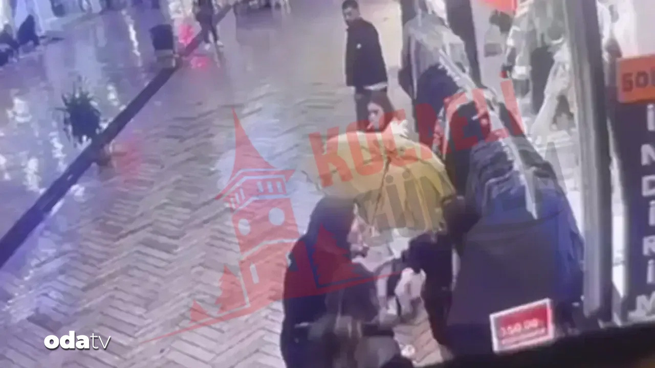 sehrin merkezinde bir kadin baska bir kadina etek giydin diye saldirdi SFvmHI7p