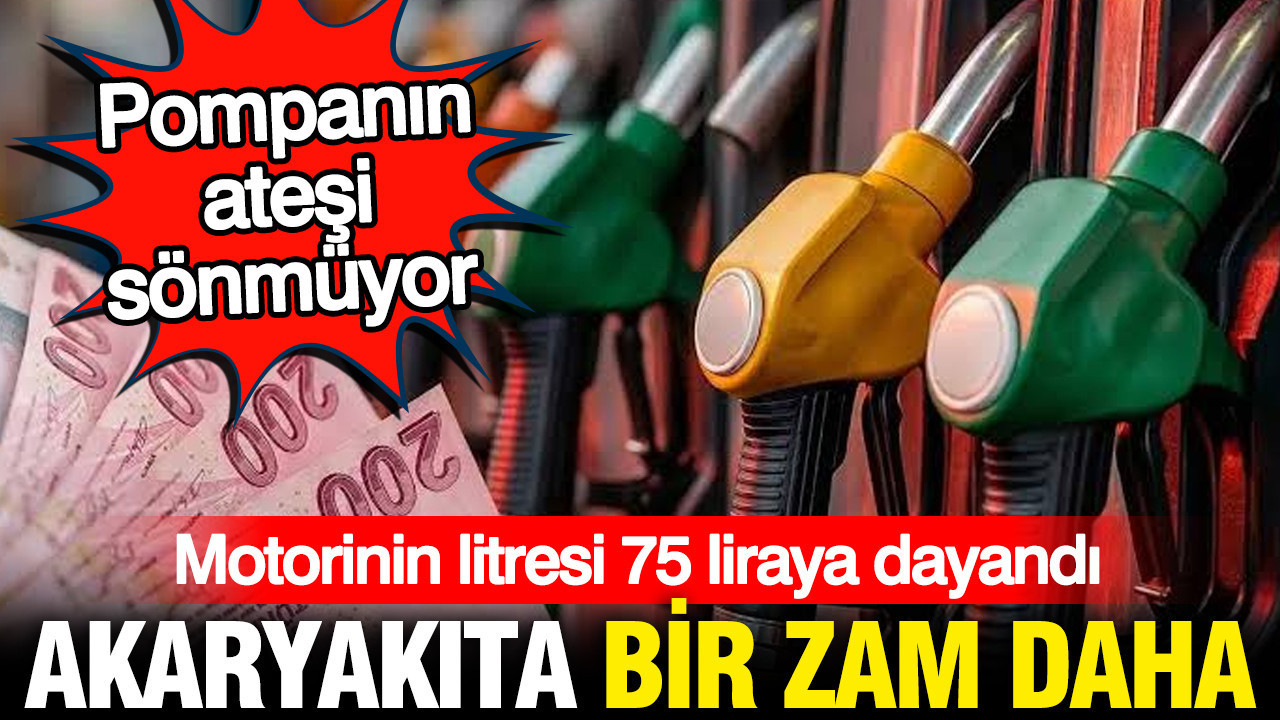 Akaryakita bu gece bir zam daha gelecek E3ZRIdu3