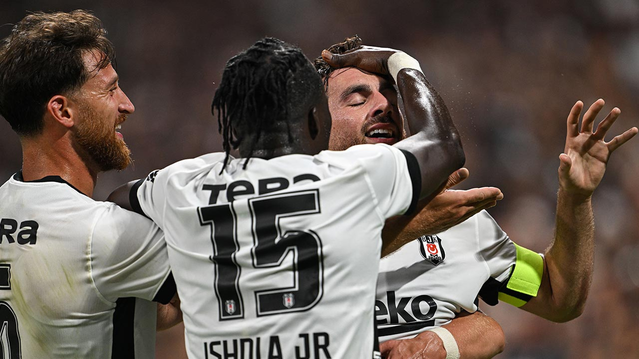 Besiktas orkun kokcu ile kazandi midtjyllanda karsi avantaji kapti CLv5BzvZ
