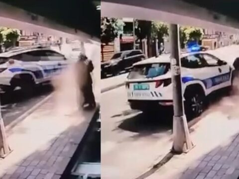 Fatihte polis araci motosiklete carpti 2si polis 3 yarali rMacOFEe