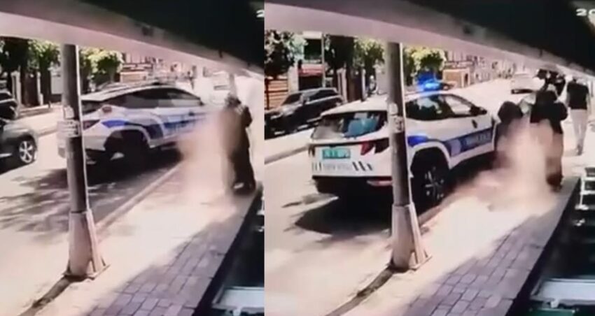 Fatihte polis araci motosiklete carpti 2si polis 3 yarali rMacOFEe